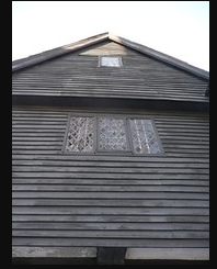 Salem. Black wood home 