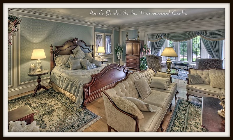 photo of Anna's room at Thornewood Castle