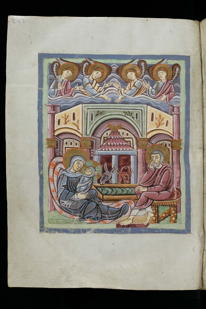 A medieval natvity scene