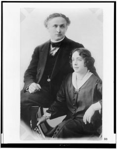 Harry Houdini and His Wife Bess - Photo