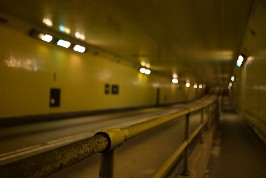 Inside the Henry E. Kinnel Tunnel