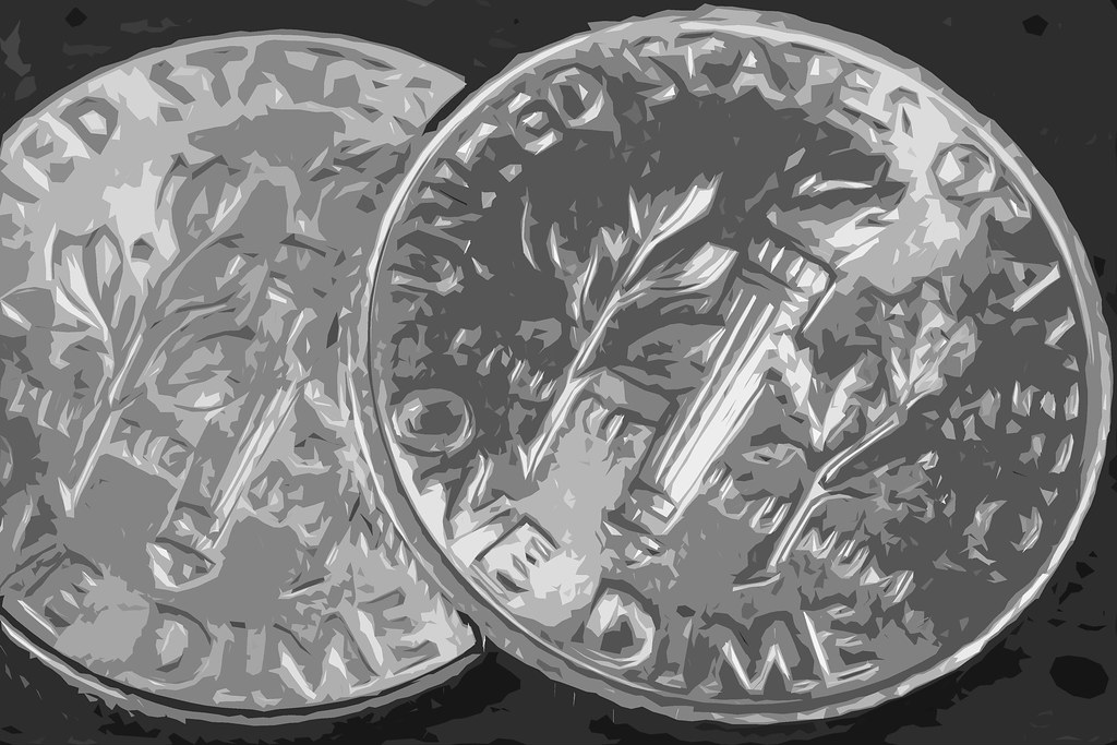 Two US dimes