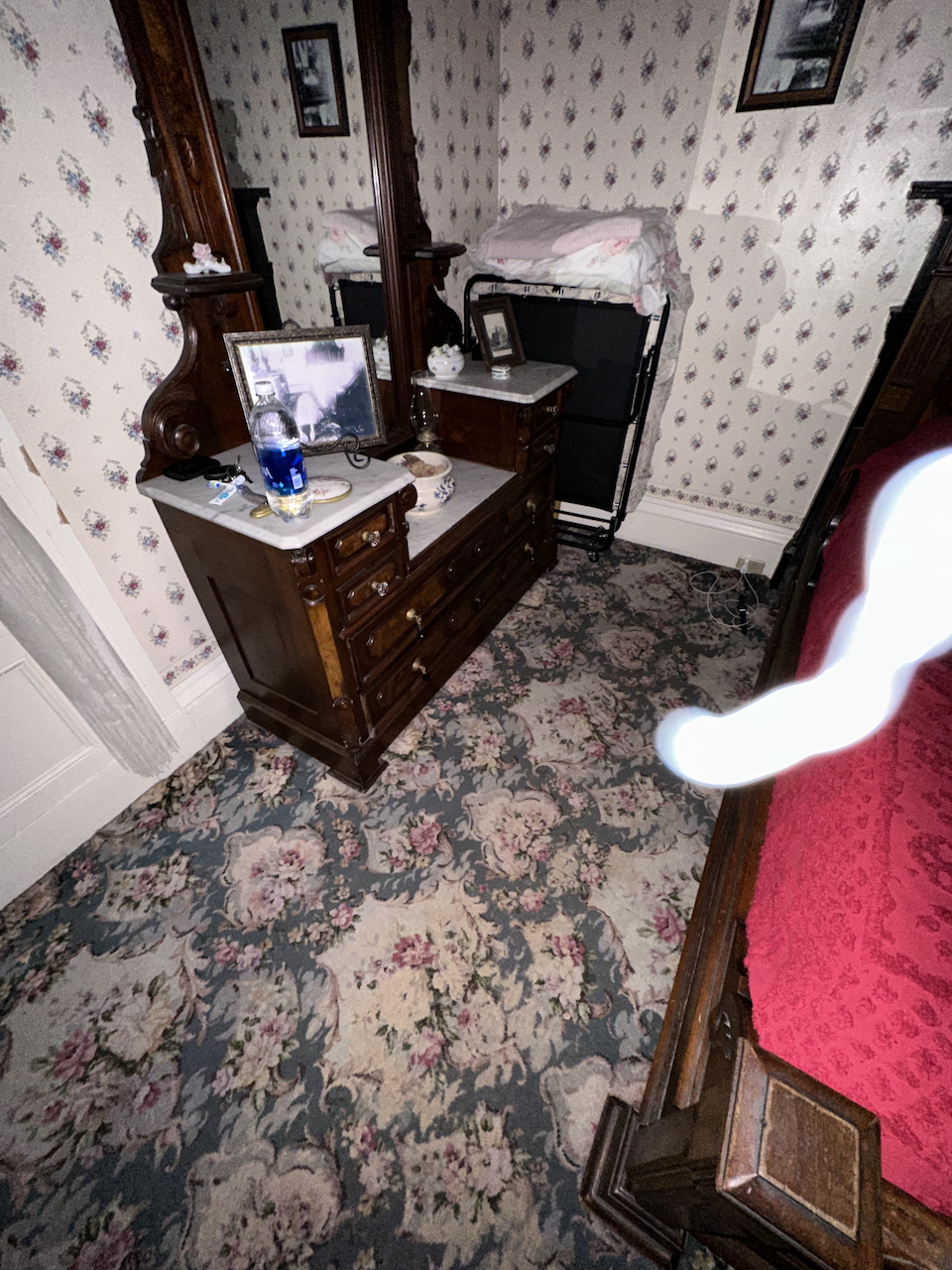 photo of the John Morse room at the Lizzie Borden House