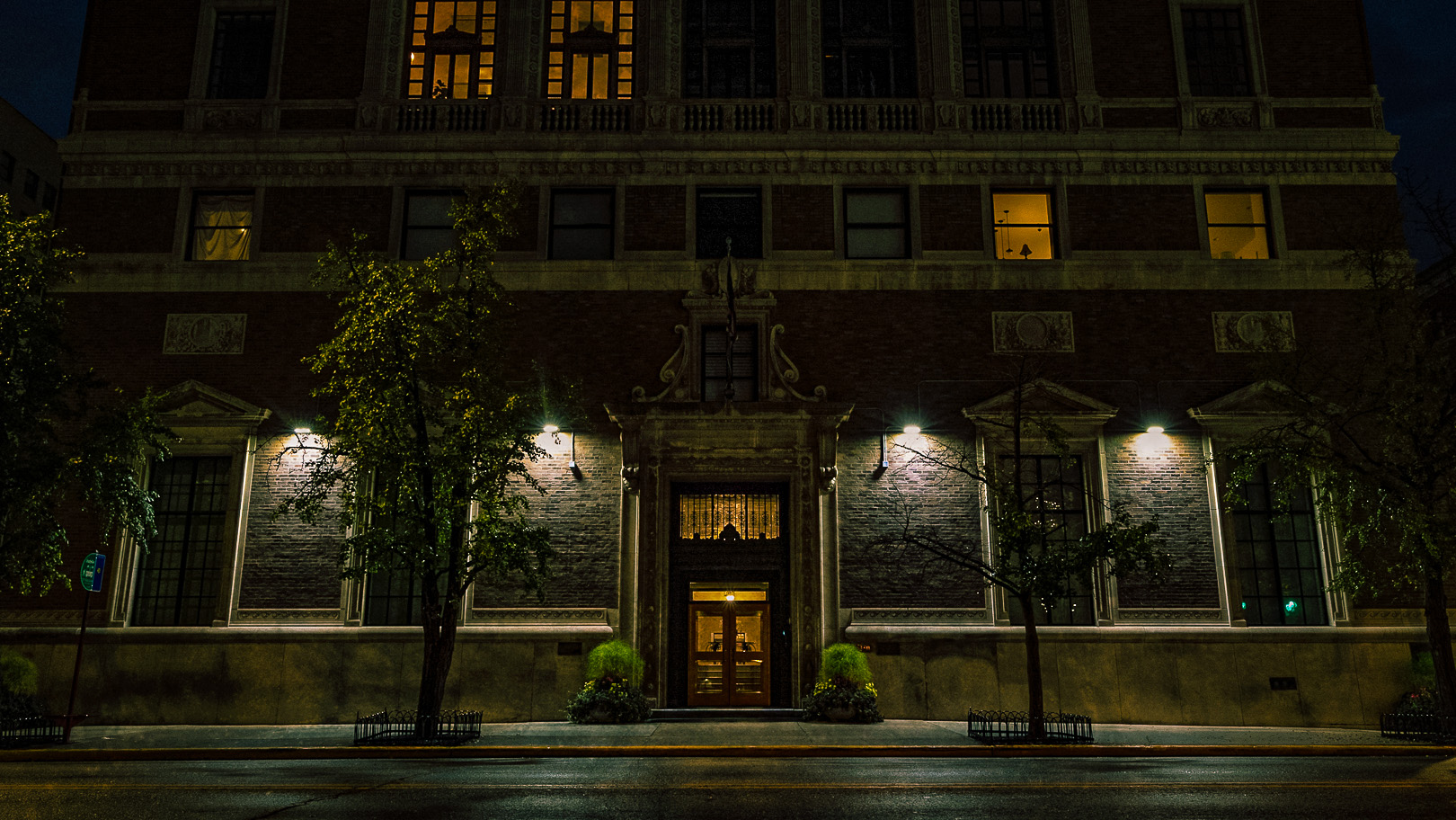 Front of the Indianapolis Athletic Club